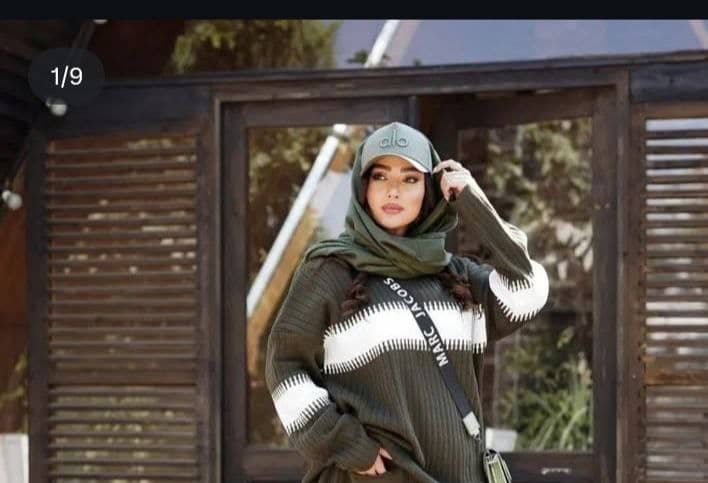 بلوز تک دندانه ای زنانه زمستانی